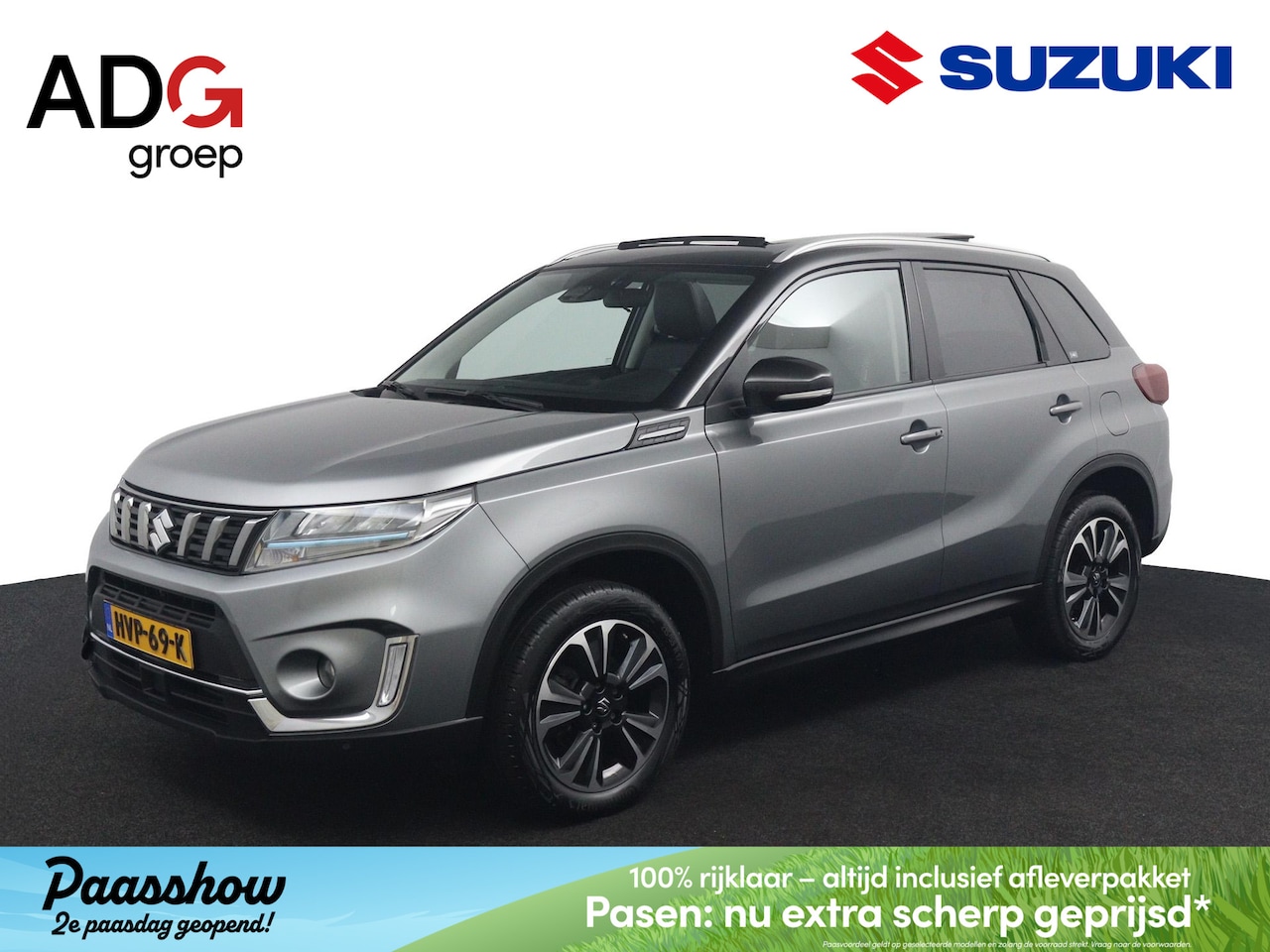 Suzuki Vitara - 1.4 Boosterjet Style Smart Hybrid | Schuif-Kanteldak | Alcantara Bekleding | Keyless Entry - AutoWereld.nl