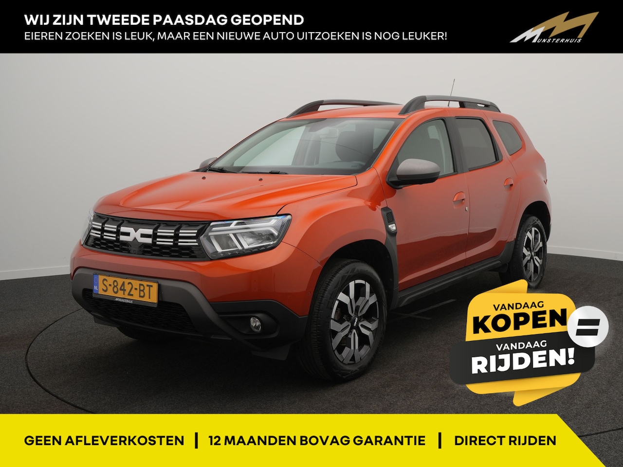 Dacia Duster - TCe 150 EDC Journey - RIJKLAARPRIJS - Automaat - Rondomzicht Camera - Cruise Control - Dea - AutoWereld.nl