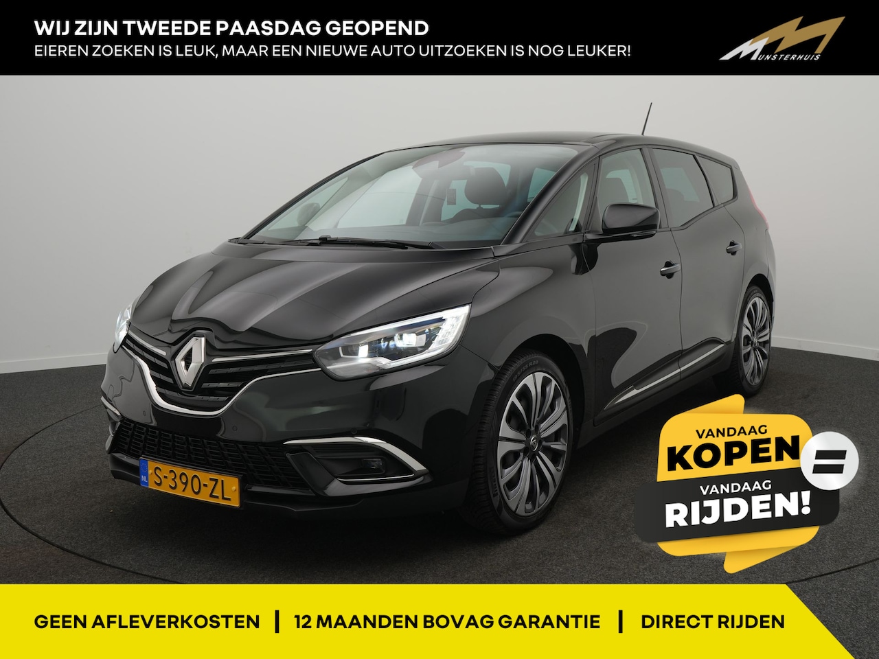 Renault Grand Scénic - TCe 140 EDC Equilibre 7p. - RIJKLAARPRIJS - Automaat - 7-persoons - All Seasonbanden - Ach - AutoWereld.nl