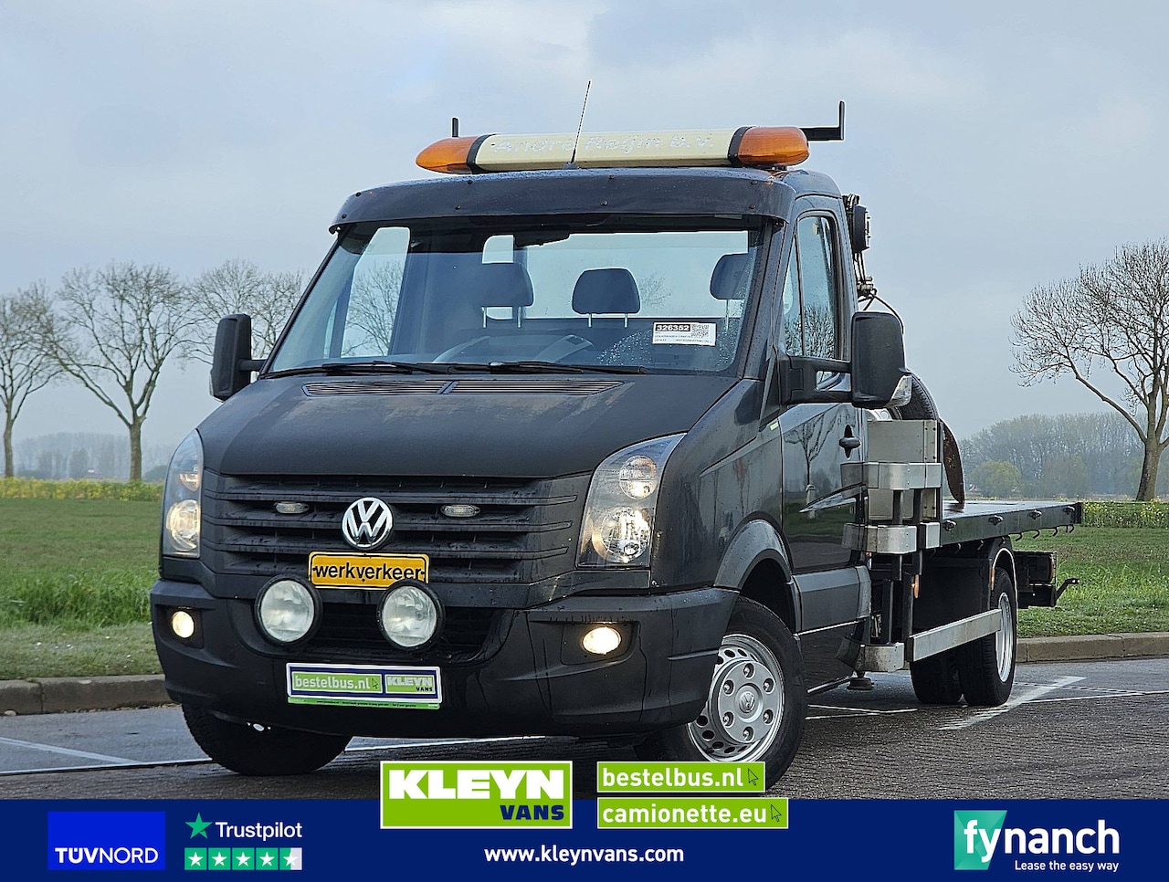Volkswagen Crafter - 35 2.0 Open-Laadbak KRAAN! - AutoWereld.nl
