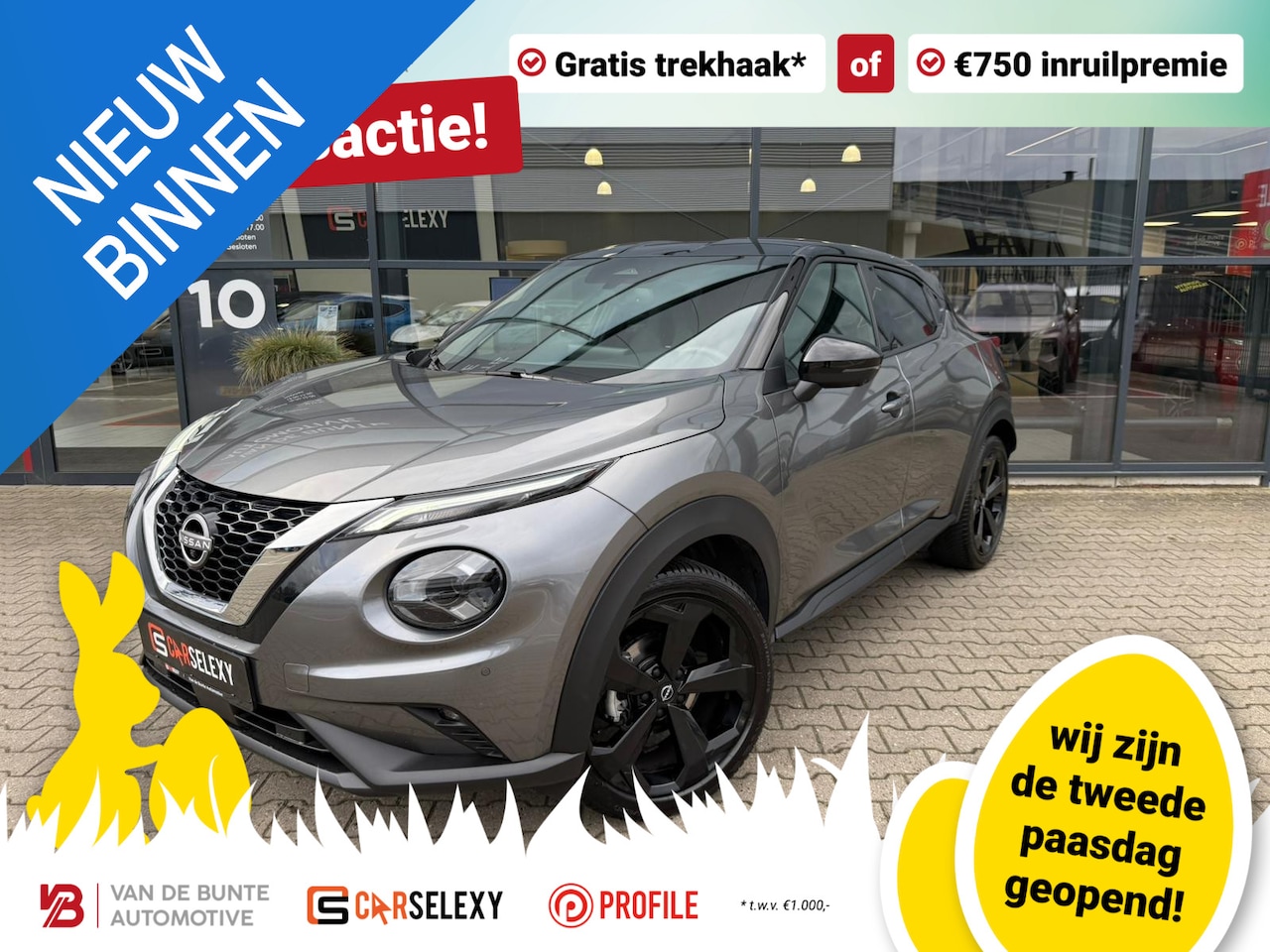Nissan Juke - 1.0 DIG-T Tekna *Stoelverwarming & ACC* - AutoWereld.nl