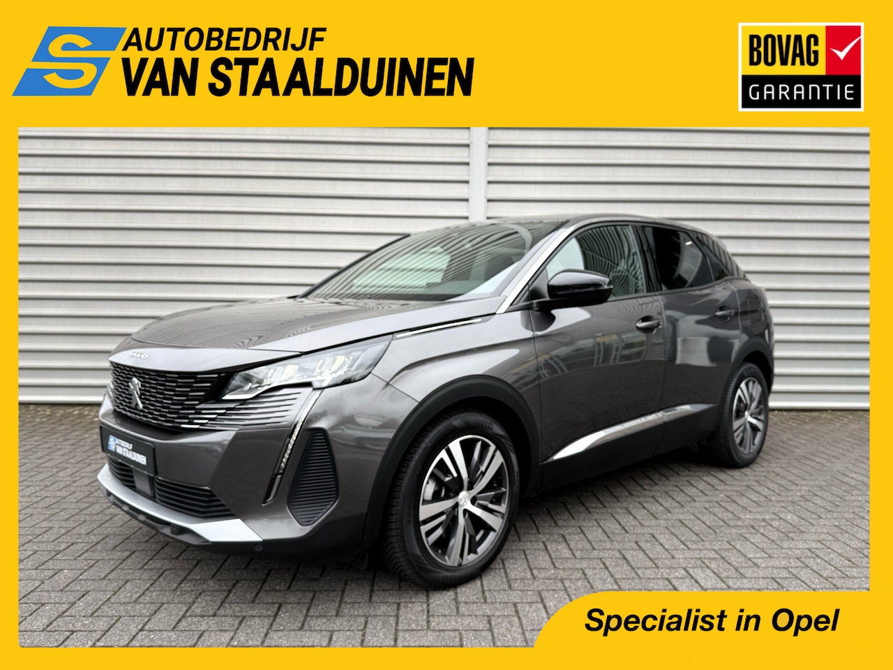 Peugeot 3008 - 1.6 Plug-in Hybrid Allure 195PK | PDC | Navi | Voorstoelen verwarmd | 18' Lichtmetalen vel - AutoWereld.nl