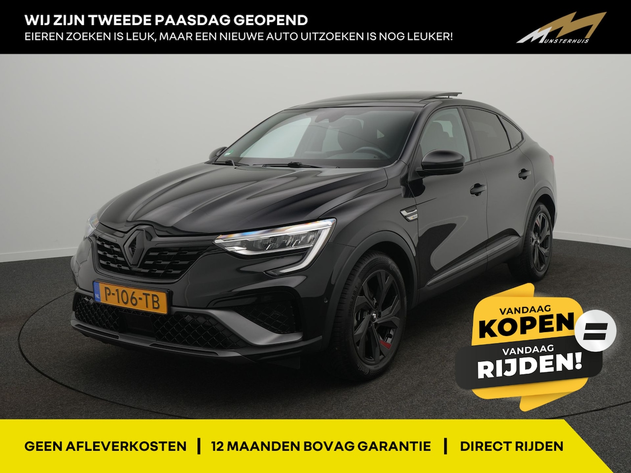 Renault Arkana - 1.6 E-Tech Hybrid 145 R.S. Line - Occasion Lease vanaf €649 p/m - RIJKLAARPRIJS - All Seas - AutoWereld.nl