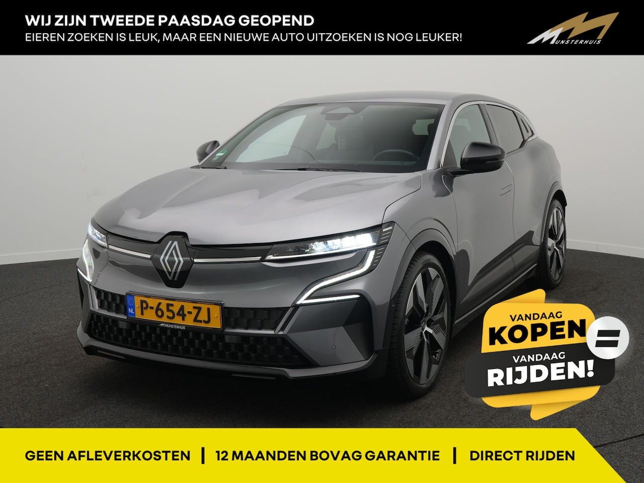 Renault Mégane E-Tech - EV60 Optimum Charge Iconic - Occasion Lease vanaf €629 p/m - RIJKLAARPRIJS - All Seasonban - AutoWereld.nl