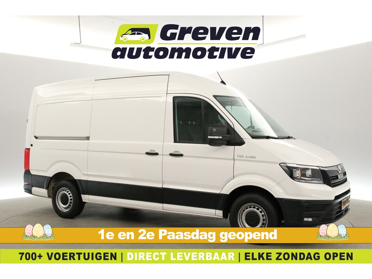 Volkswagen Crafter - MAN TGE 2.0 TDI 140PK L3H3 | 3000KG Trekgew. | + Trekhaak | Airco | 3 Zits | Cruise | Carp - AutoWereld.nl