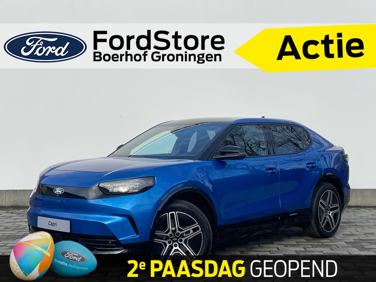 Ford Capri - Ext Range RWD 77 kWh PREMIUM | Driver Ass. Pack | Panodak | Trekhaak | B&O | Massage stoel - AutoWereld.nl