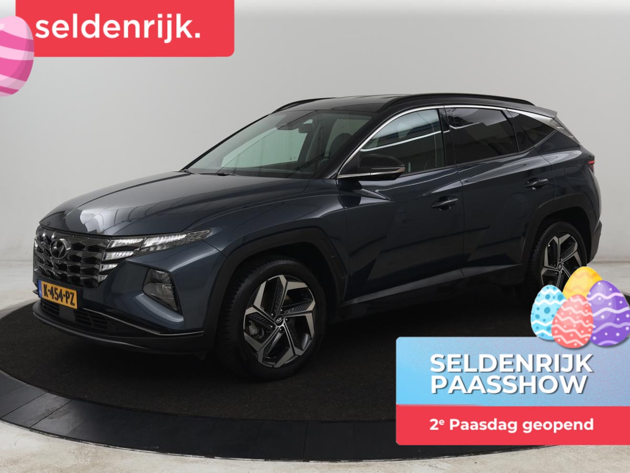 Hyundai Tucson - 1.6 T-GDI HEV Premium 4WD | Stoelventilatie | Leder | 360 Camera | Adaptive cruise | Memor - AutoWereld.nl