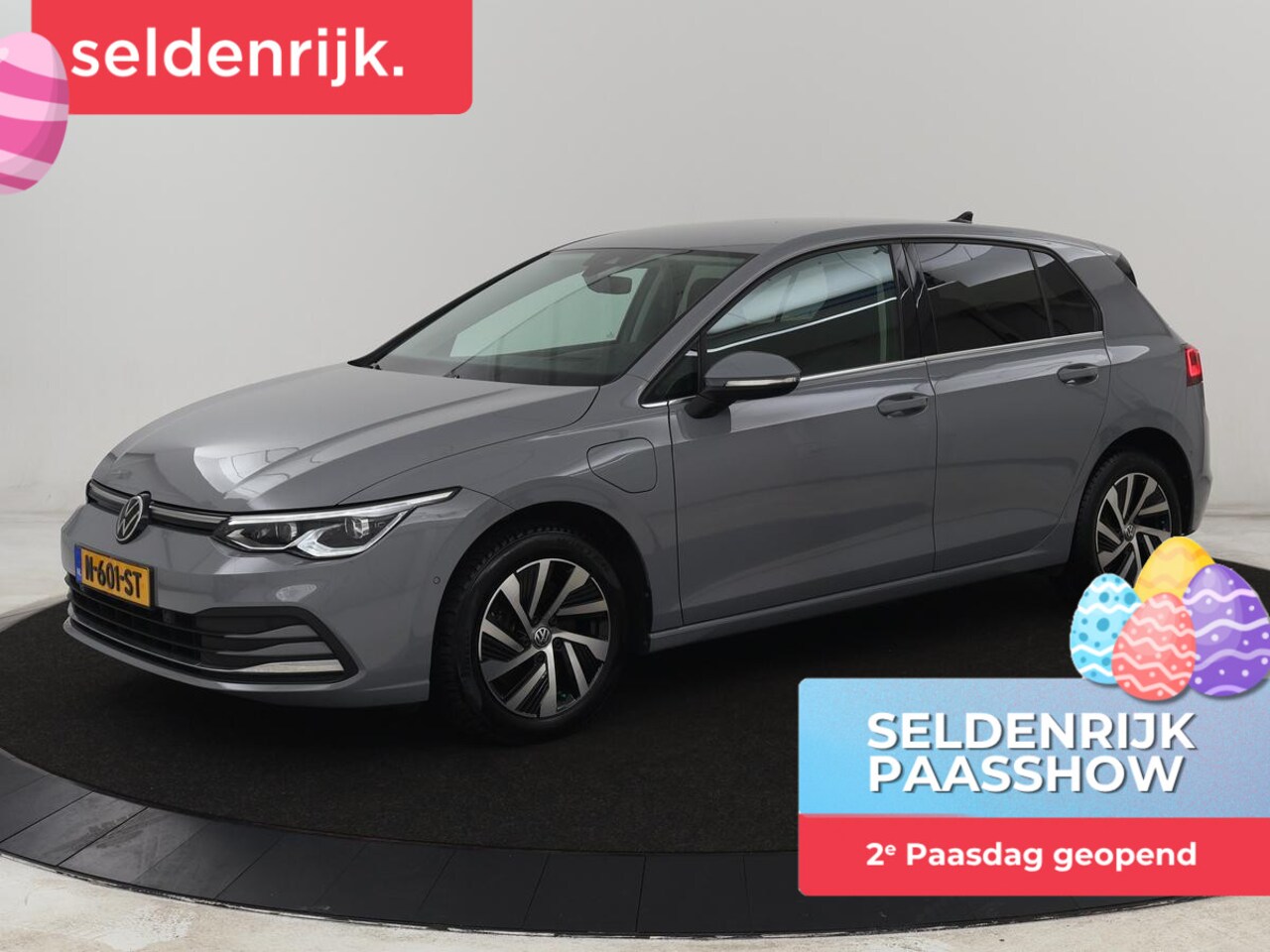 Volkswagen Golf - 1.4 eHybrid Style | Head-Up | Stoelverwarming | Trekhaak | Sfeerverlichting | Massage | Ca - AutoWereld.nl