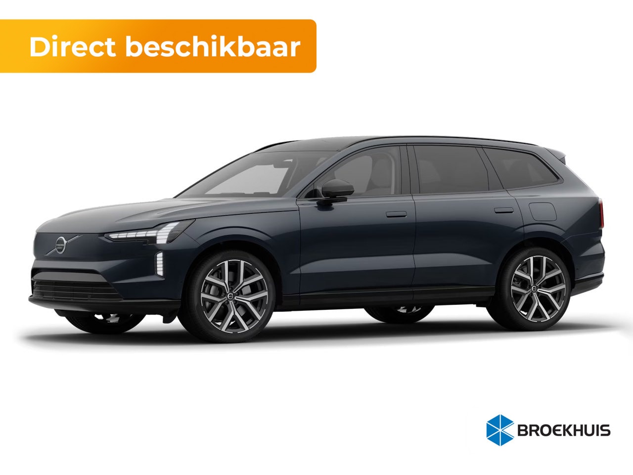 Volvo EX90 - Twin Motor Performance Ultra 7p. 106 kWh | 22" 5-Y-spaaks Glossy Black Diamond, gesmeed | - AutoWereld.nl