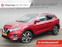 Nissan Qashqai - 1.2-115pk Tekna. Erg nette, luxe en betrouwbare hoogzitter Autm. airco, cruise control, 36