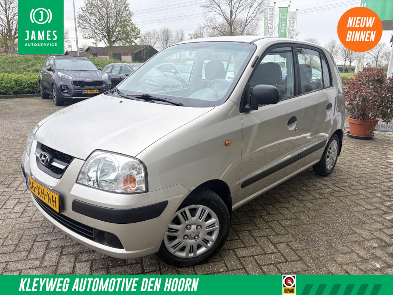 Hyundai Atos - 1.1i Active Young 1.1i Active Young, El Ramen, Audio, Lage km stand 100% onderhoud - AutoWereld.nl