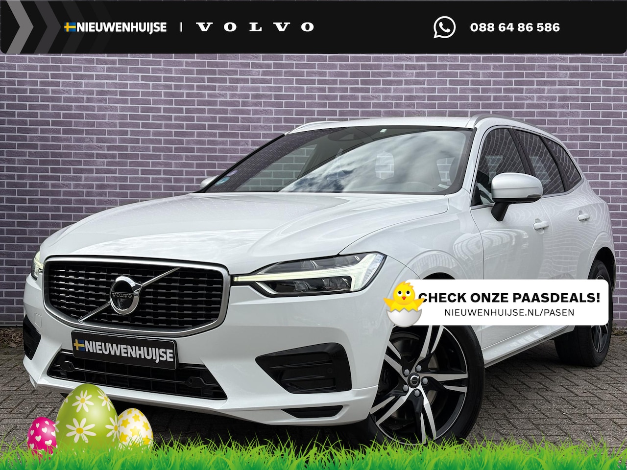 Volvo XC60 - 2.0 T5 AWD R-Design | Stoelverwarming V+A | Stuurverwarming | Adaptieve cruise | Stand kac - AutoWereld.nl