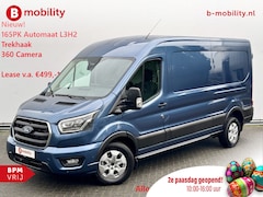 Ford Transit - 350 2.0 TDCI 165PK L3H2 Limited Nieuw Type Automaat Trekhaak 2.800kg | UNIEK* | Trekhaak 2