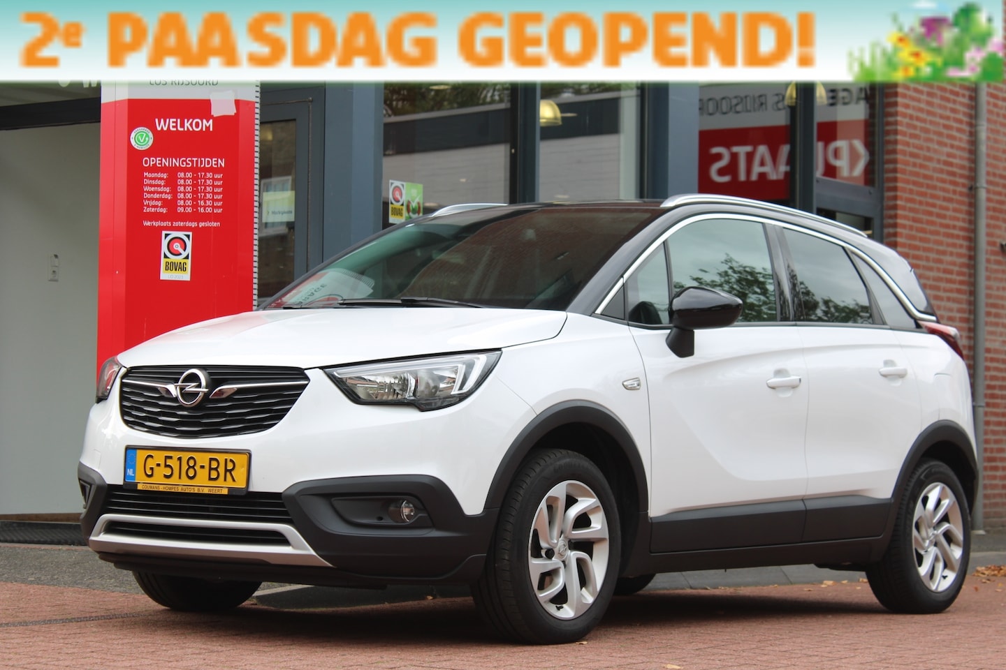 Opel Crossland X - 1.2 Turbo *Innovation* | Carplay | Half-Leder | Cruise & Climate Control | Stoel & Stuurve - AutoWereld.nl