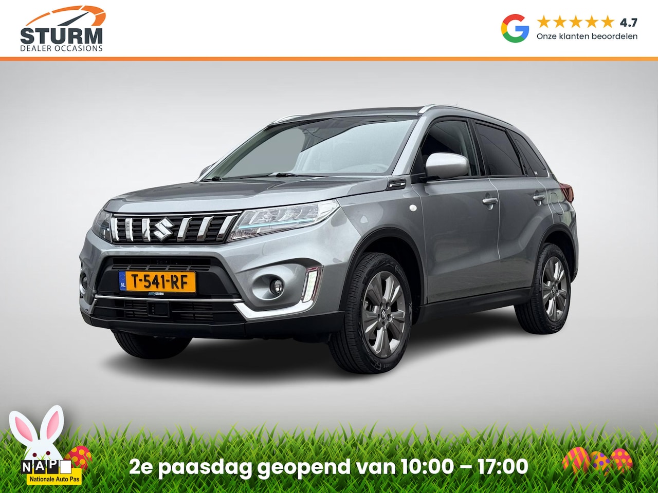 Suzuki Vitara - 1.4 Boosterjet Select Smart Hybrid NL-Auto incl. Trekhaak Afneembaar! - AutoWereld.nl