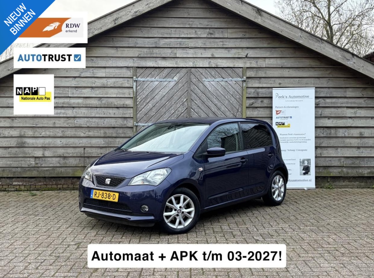 SEAT Mii - 1.0 Sport Intense | Automaat | Airco | Elektrische ramen | Lichtmetalen velgen | Dealerond - AutoWereld.nl