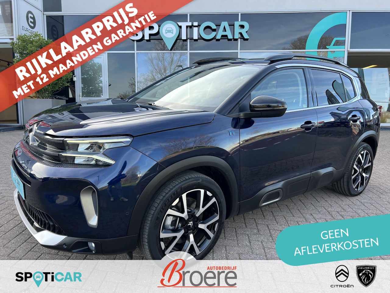 Citroën C5 Aircross - 1.6 Plug-in Hybrid 225 Shine Automaat Adaptive cruise control - AutoWereld.nl