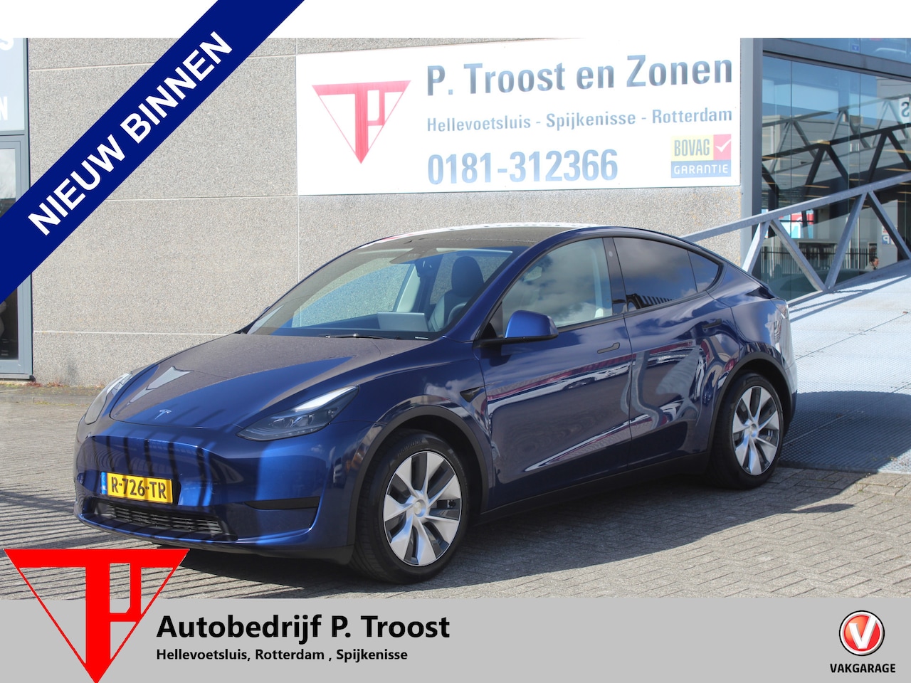 Tesla Model Y - RWD 58 kWh Soh 100% Lederen bekleding/360 graden camera/ voor+achter stoelverwarming - AutoWereld.nl