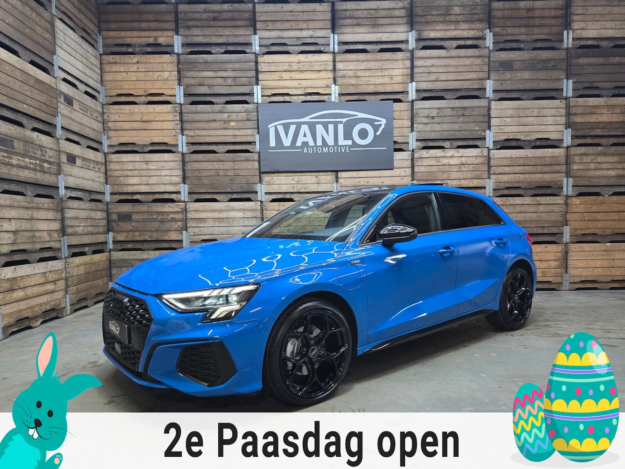 Audi A3 Sportback - 40 TFSI e Edition S-Line TURBOBLAUW Pano HUD Keyless LED-Matrix Camera 19''LM - AutoWereld.nl