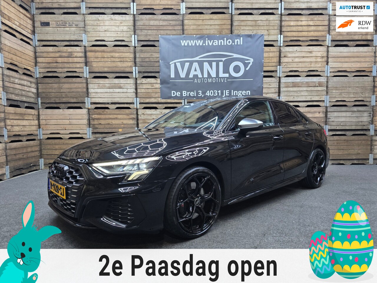 Audi S3 - Limousine 2.0 TFSI S3 quattro S-LineFULL LED Sportstoelen Stoelverwarming 19''LM - AutoWereld.nl