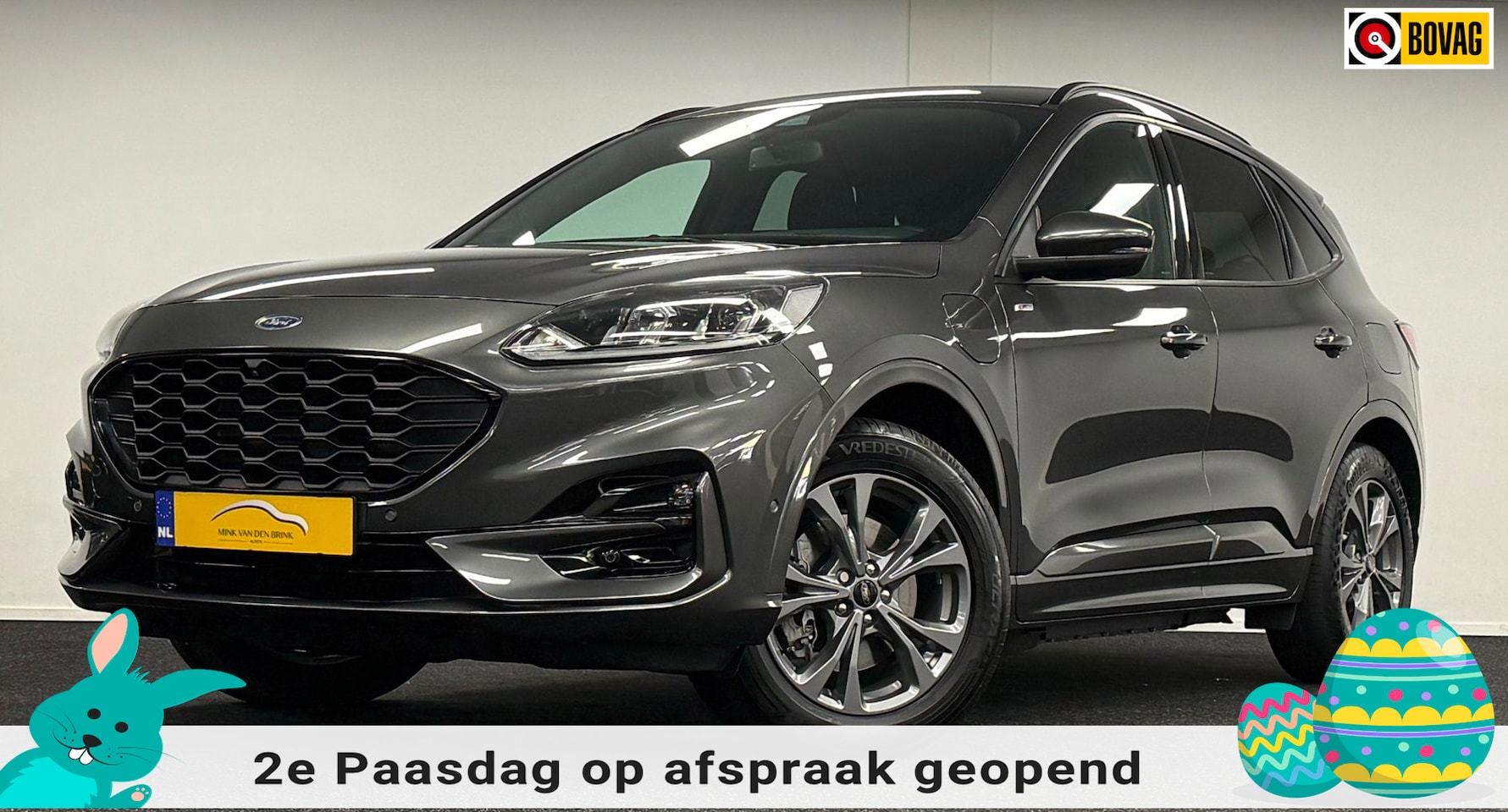 Ford Kuga - 2.5 PHEV ST-Line *224PK*Trekhaak*Camera*Navi*Carplay*AdaptiveCruise - AutoWereld.nl