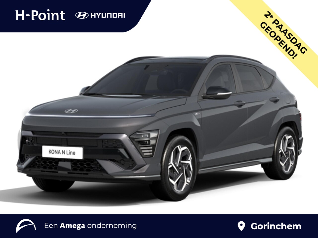 Hyundai Kona - N Line Sky 1.6 GDI HEV 137pk | €2.640 KORTING | PANODAK | 360° CAMERA | ELEK. ACHTERKLEP | - AutoWereld.nl