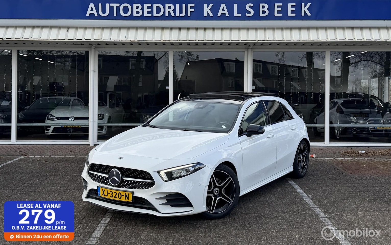 Mercedes-Benz A-klasse - 200 Business Solution AMG|Pano|Camera|Alcantara|Led| - AutoWereld.nl