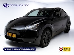 Tesla Model Y - Long Range RWD 75 kWh | LMV Zwart 20" Turbine | Leer | Stoelverwarming V+A | Pano | Full S