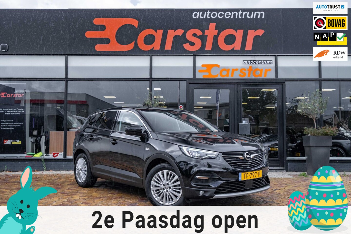 Opel Grandland X - 1.2 Turbo Innovation|Navi|Pdc|Cruise - AutoWereld.nl
