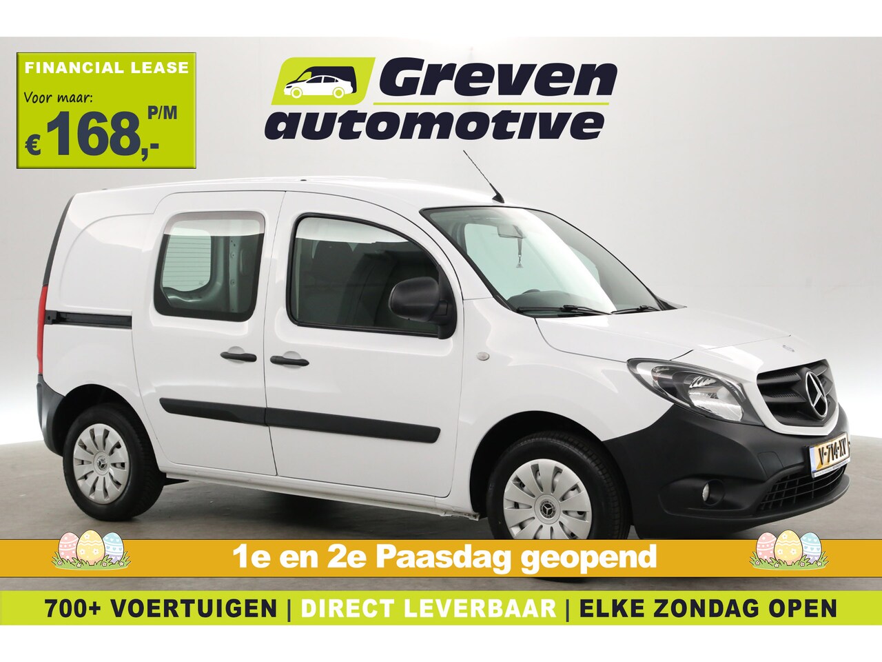 Mercedes-Benz Citan - 108 CDI BlueEFFICIENCY | Airco | Navigatie | Parkeersensoren | Elektrpakket - AutoWereld.nl