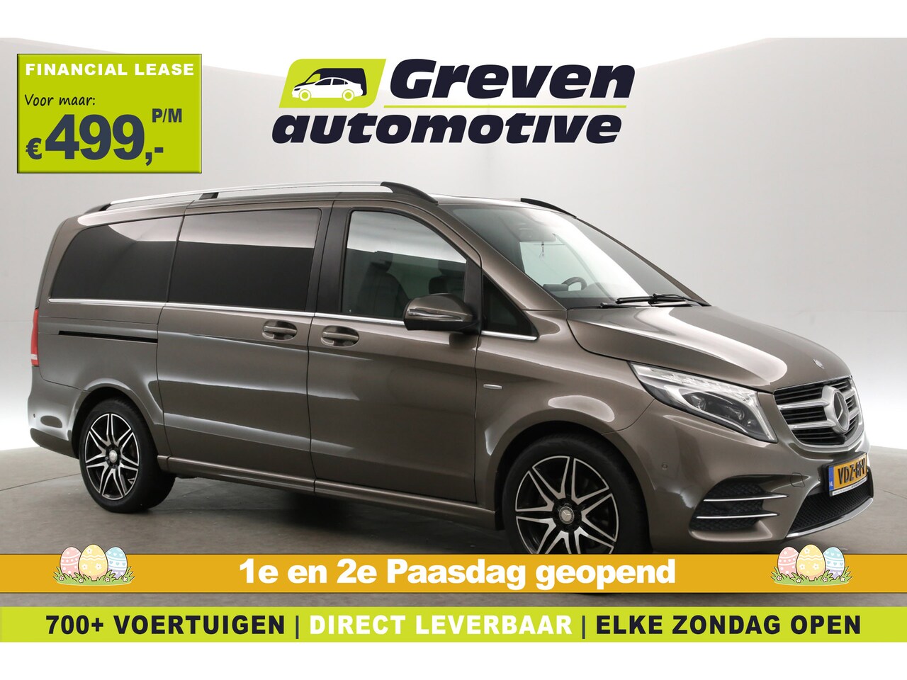 Mercedes-Benz V-klasse - 250d AMG Lang | DC | Aut. | 360° | Burmester | 2xSchuifdeur Elektr. | Trekhaak | Adap. Cru - AutoWereld.nl