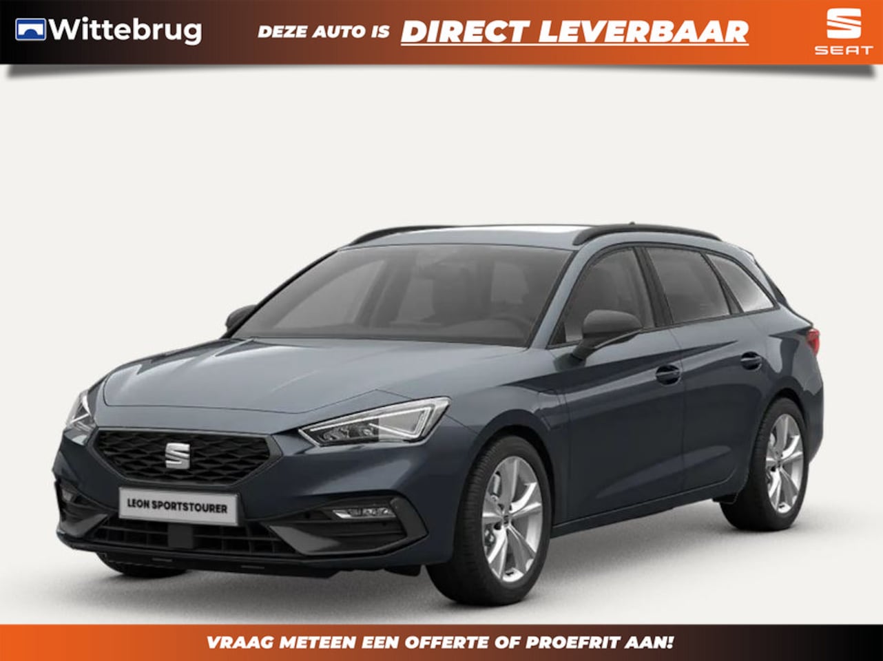SEAT Leon Sportstourer - 1.5 TSI e-Hybrid FR Business € 3.000,- fiscale prijsverlaging! - AutoWereld.nl