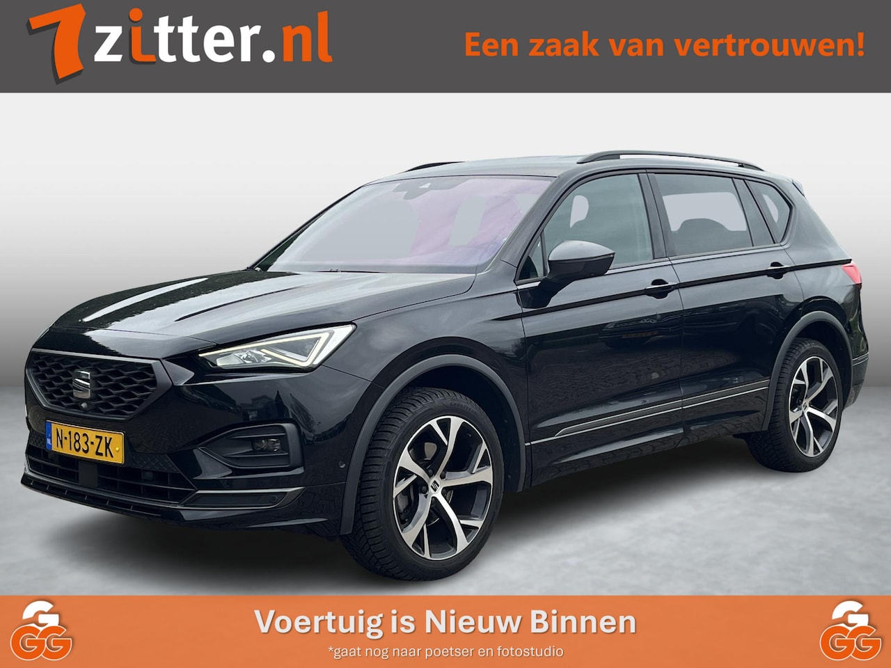 SEAT Tarraco - 1.5 TSI FR Business Intense 7-Persoons 360 Camera, Memory stoelen, ACC, - AutoWereld.nl