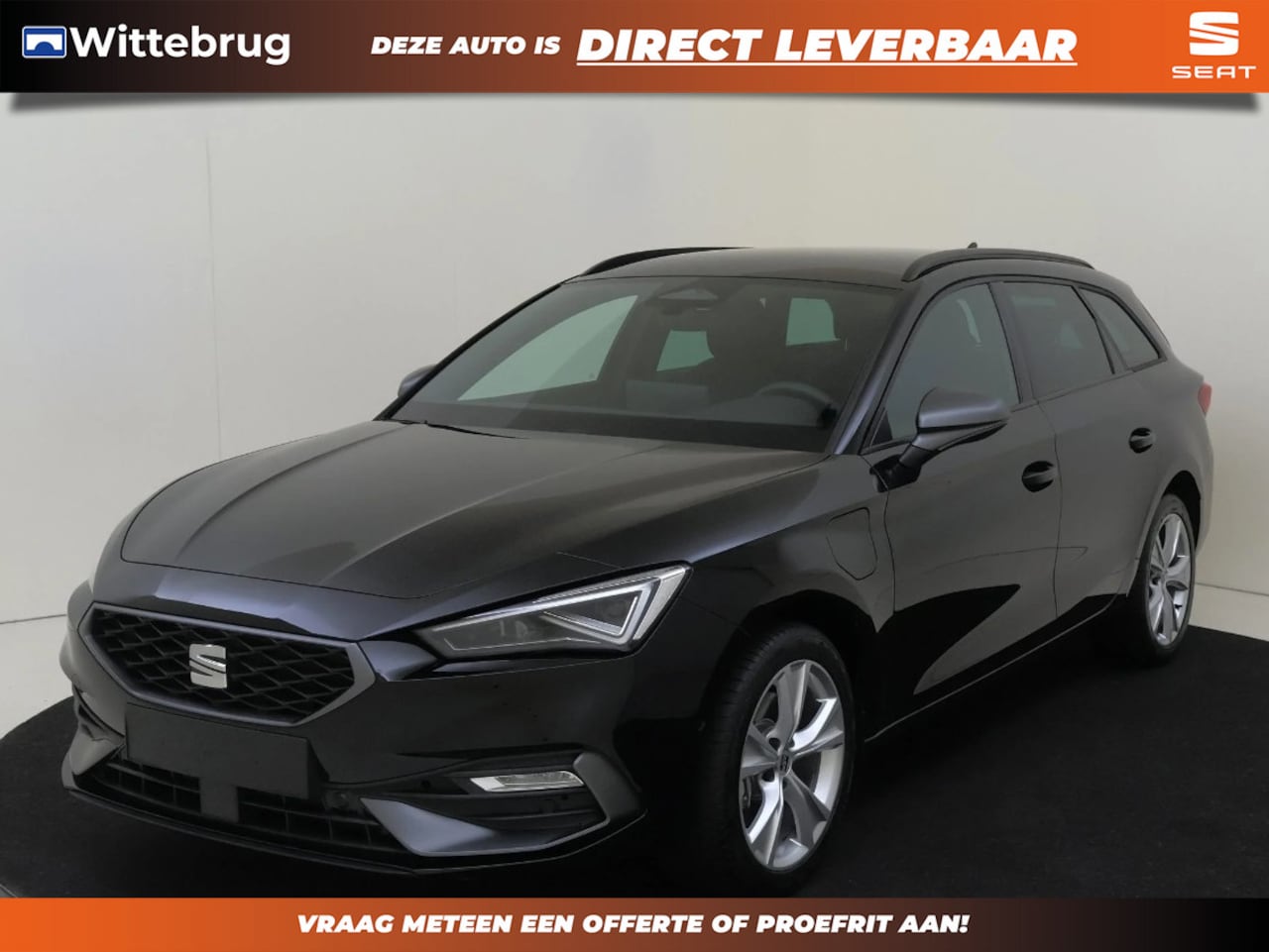 SEAT Leon Sportstourer - 1.5 TSI e-Hybrid FR Business € 3.000,- fiscale prijsverlaging! - AutoWereld.nl