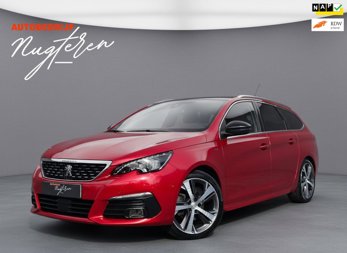 Peugeot 308 SW - 1.2 PureTech Blue Lease GT|Trekhaak|Camera|Leder|Panoramadak| - AutoWereld.nl