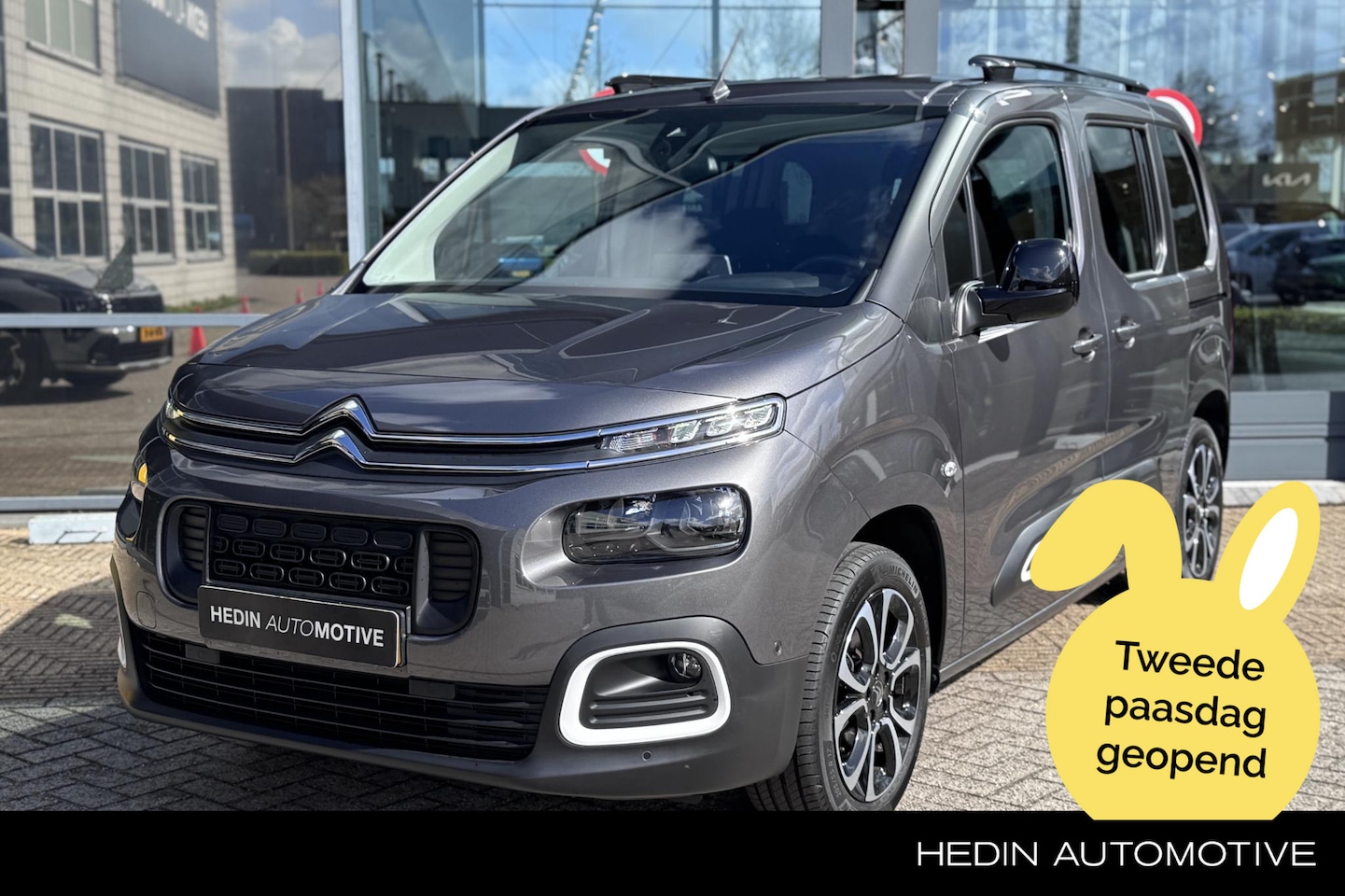 Citroën Berlingo - 1.2 Feel 130pk Automaat | Trekhaak | Navigatie | Camera | Stoelverw. | Carplay | Climate C - AutoWereld.nl
