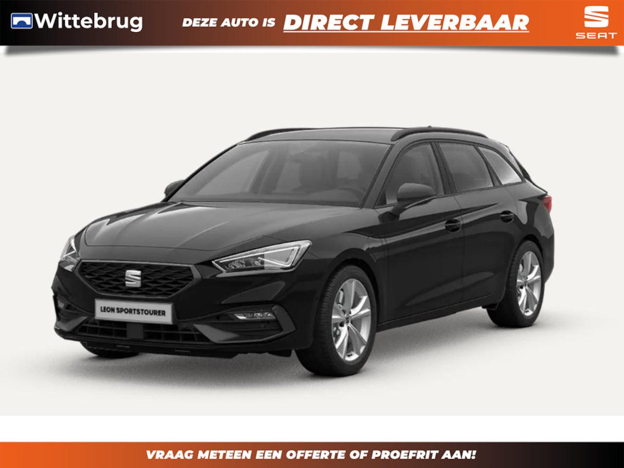 SEAT Leon Sportstourer - 1.5 TSI e-Hybrid FR Business € 3.000,- fiscale prijsverlaging! - AutoWereld.nl