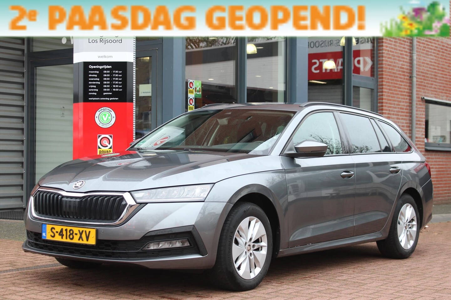 Skoda Octavia Combi - 1.0 e-TSI Hybrid DSG *Ambition* | Trekhaak | Carplay | Cruise & Climate | PDC | Navigatie - AutoWereld.nl