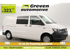 Volkswagen Transporter - 2.0 TDI 140PK L2H1 | 62dKM | DC | 6 Zits | Airco | Trekhaak | Elektrpakket