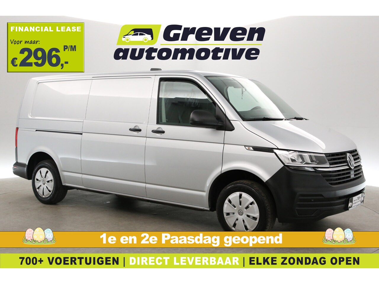 Volkswagen Transporter - T6.1 2.0 TDI L2H1 | Airco | 3 Zits | Parkeersensoren | Elektrpakket - AutoWereld.nl