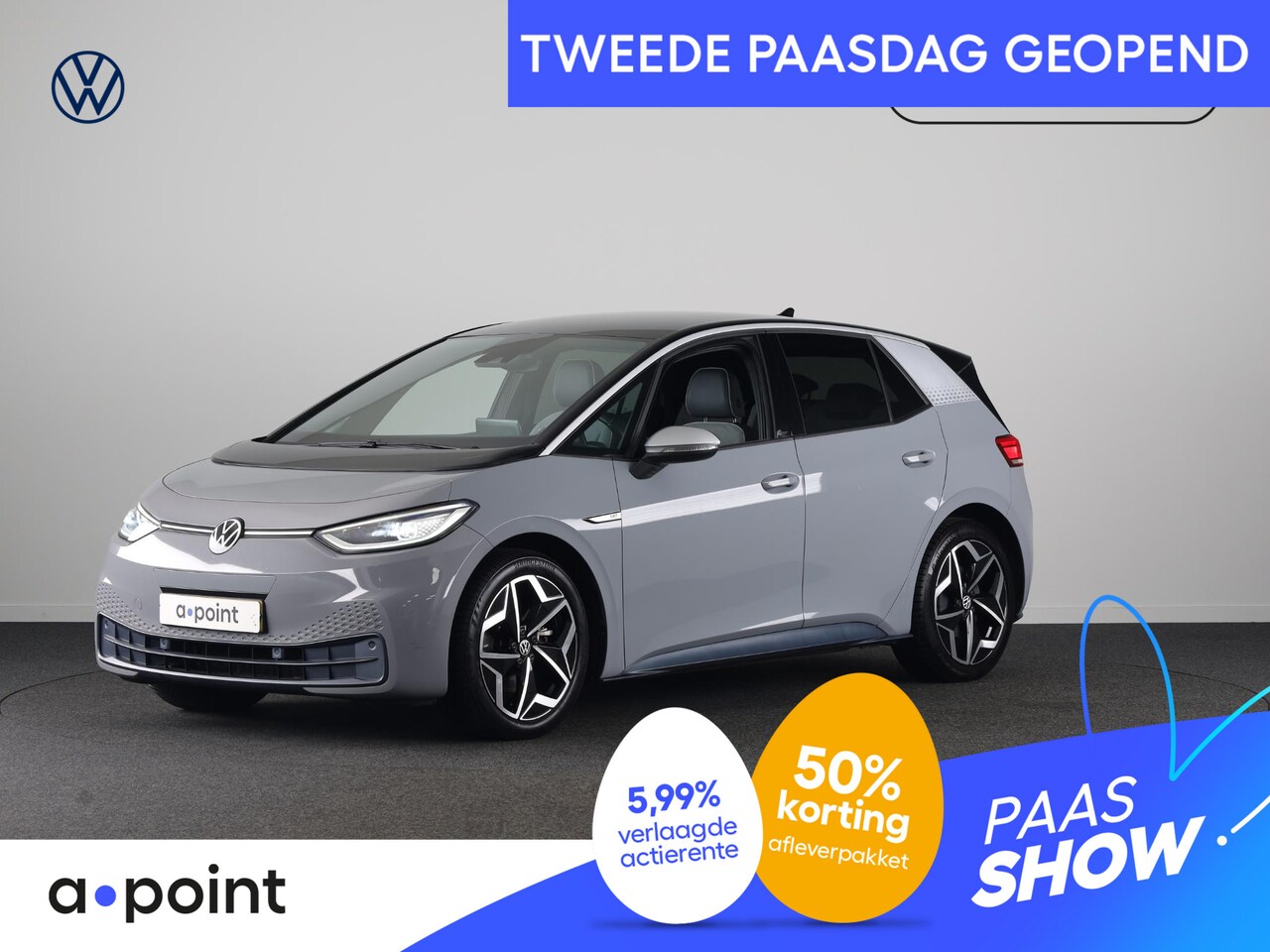 Volkswagen ID.3 - First Plus 58 kWh 204pk | SoH 93% | Navigatie | Parkeersensoren | Achteruitrijcamera | Sto - AutoWereld.nl