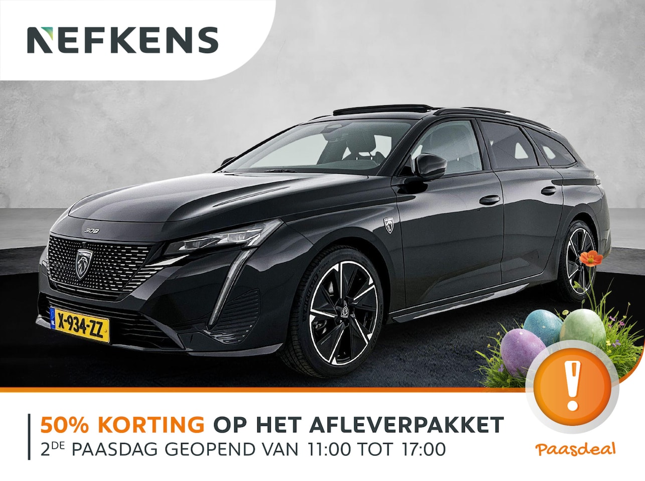 Peugeot 308 SW - GT 130pk Automaat | Navigatie | Schuif-/kanteldak | 360° Camera | Matrix LED koplampen | A - AutoWereld.nl