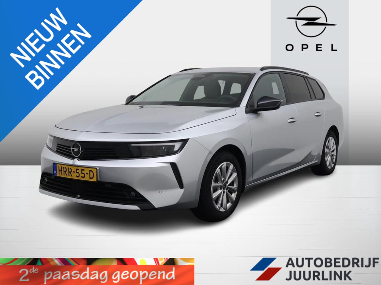 Opel Astra Sports Tourer - 1.2T 110pk Business Ed. Nav/Camera/Winterpakket/ Ecc/Led/Agr/CarPlay/Vc/Ad.Cruise - AutoWereld.nl