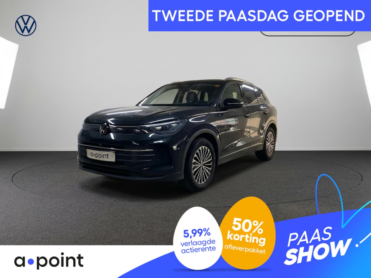 Volkswagen Tiguan - 1.5 eTSI Life Edition GOAL 130 pk Automaat (DSG) | Navigatie | Trekhaak (wegklapbaar) | Pa - AutoWereld.nl