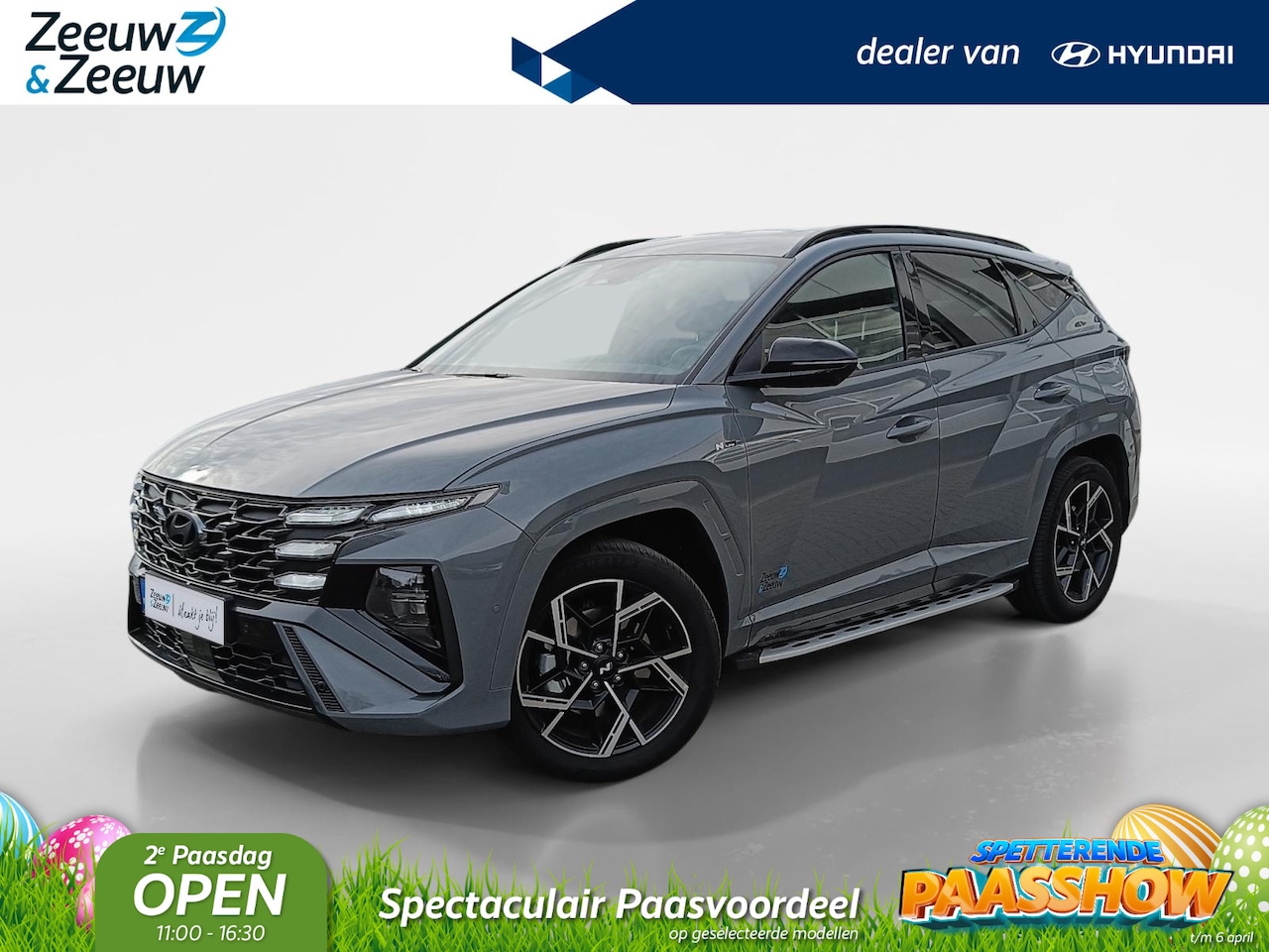 Hyundai Tucson - 1.6 T-GDI PHEV N Line 2WD | VAN €53.000 voor ACTIE €45.999,- | BOUWJAAR 2026 | SNEL RIJDEN - AutoWereld.nl