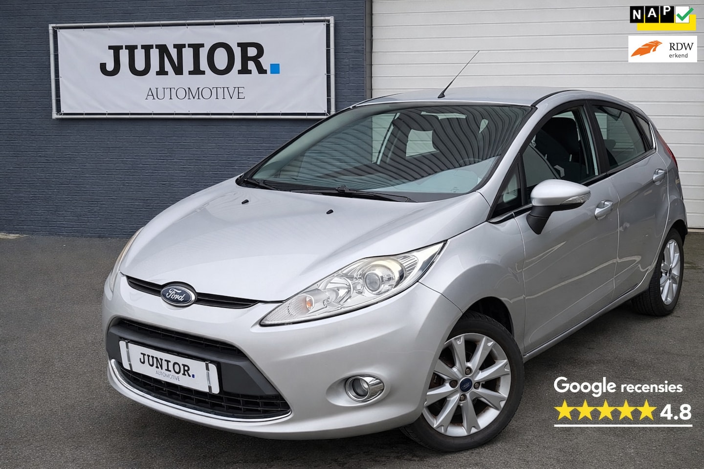 Ford Fiesta - 1.25 Ghia CRUISE/CLIMA/LAGEKM/XENON/LMV/PDC - AutoWereld.nl