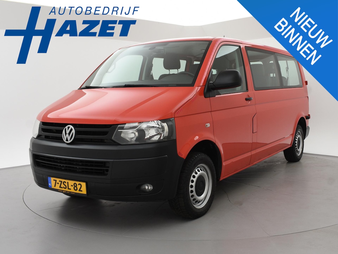Volkswagen Transporter Kombi - 2.0 TDI L2H1 8-PERSOONS AUTOMAAT + TREKHAAK | CRUISE | PDC | 1e EIGENAAR - AutoWereld.nl