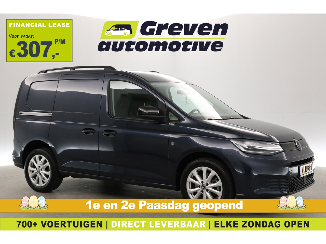 Volkswagen Caddy - 2.0 TDI 123PK 1st Edition | Automaat | Airco | Camera | Adap. Cruise | Virtual | Carplay - AutoWereld.nl