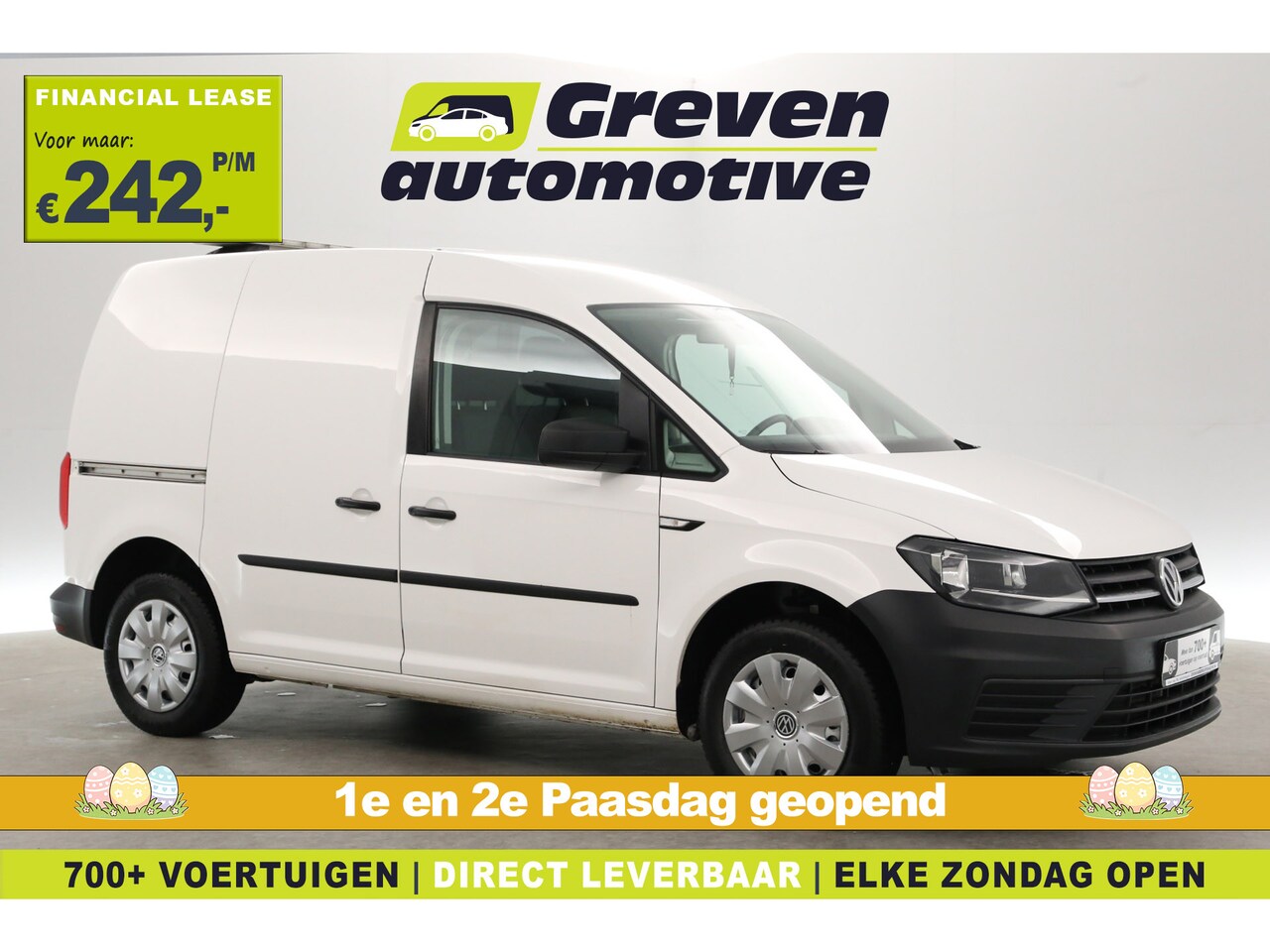 Volkswagen Caddy - 2.0 TDI | 102PK | Airco | Cruise | Trekhaak | Zwaailamp - AutoWereld.nl