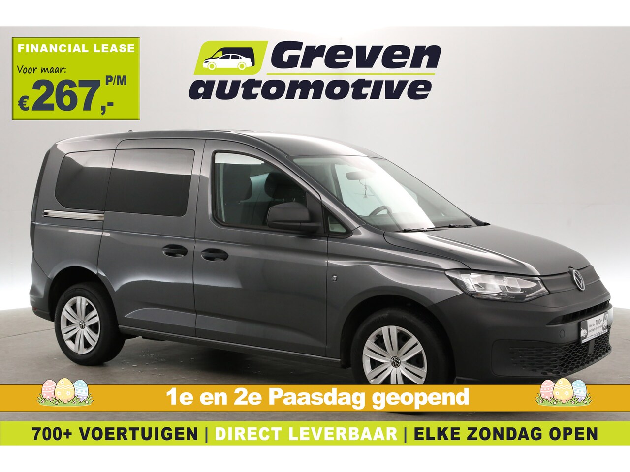 Volkswagen Caddy - 2.0 TDI 122PK | Automaat | 2xSchuifdeur | Airco | Cruise | Stoelverw. - AutoWereld.nl